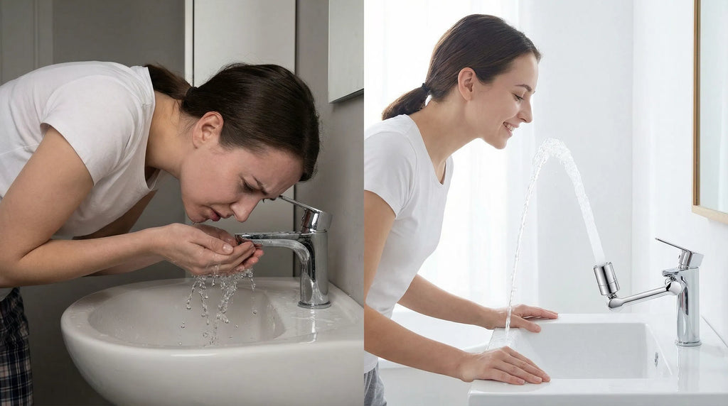 Faucet Mechanical Arm for dorm rooms or home